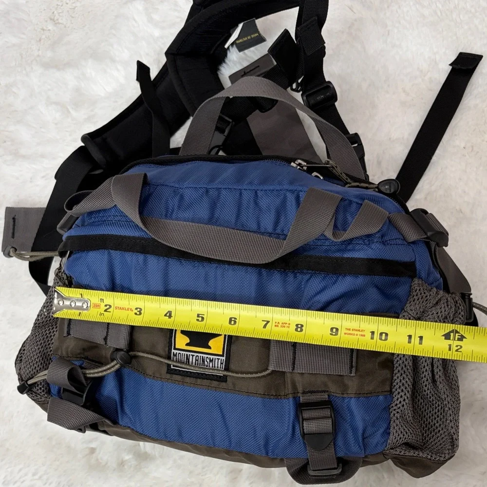Mountainsmith,Blue and Gray Waist Pack – Hands-Free Carry - Picture 17 of 17